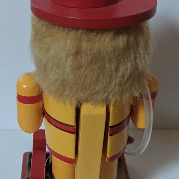 NWT 6" Mini Wooden Fireman Nutcracker Christmas Holiday Home Decor Collectible - Picture 8 of 10